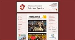 Desktop Screenshot of dzieciombedzina.info