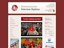 Tablet Screenshot of dzieciombedzina.info